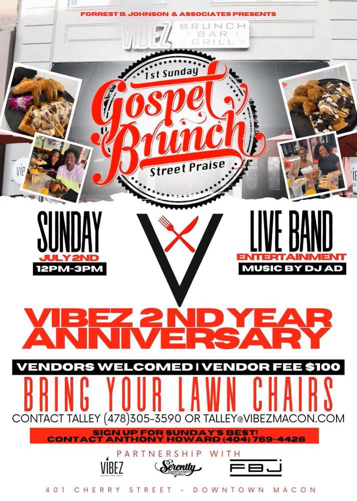 VIBEZ 2nd Anniversary/Gospel Brunch post thumbnail
