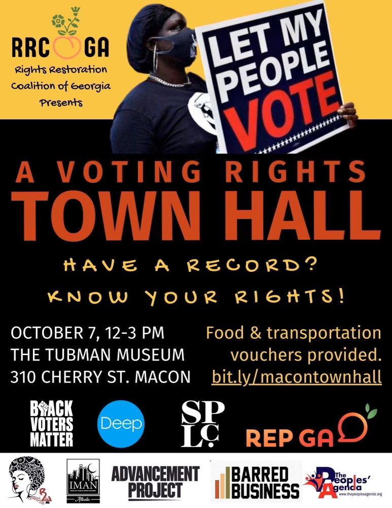 Voting Rights Town Hall Meeting post thumbnail