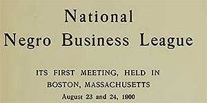 National Negro Business League
