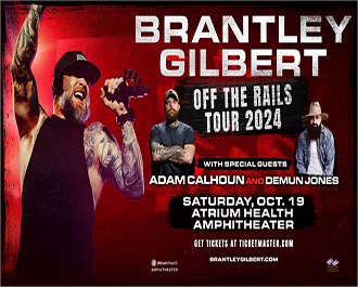Brantley Gilbert Coming to the Atrium Health Amphitheater post thumbnail